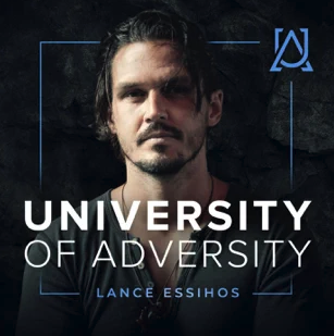 Michael Unbroken sharing his transformation story on a podcast